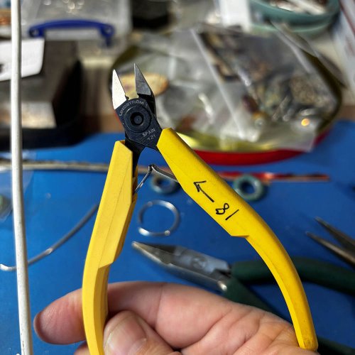 Susan LeGuyader's Labels Make the World Go Around - , Tools For Wire Jewelry, Tools, , , I wrote it on BOTH sides of the cutters